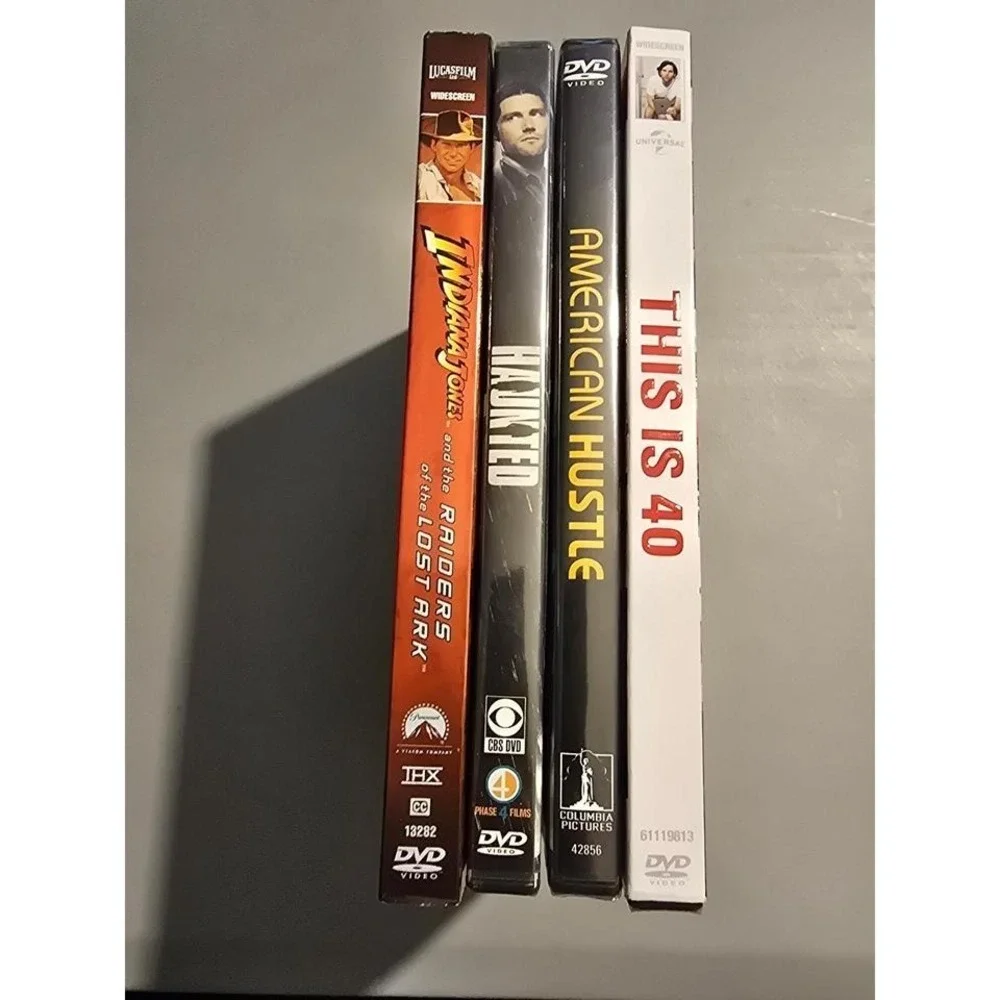 Bundle of 4 DVDS Titles in Description